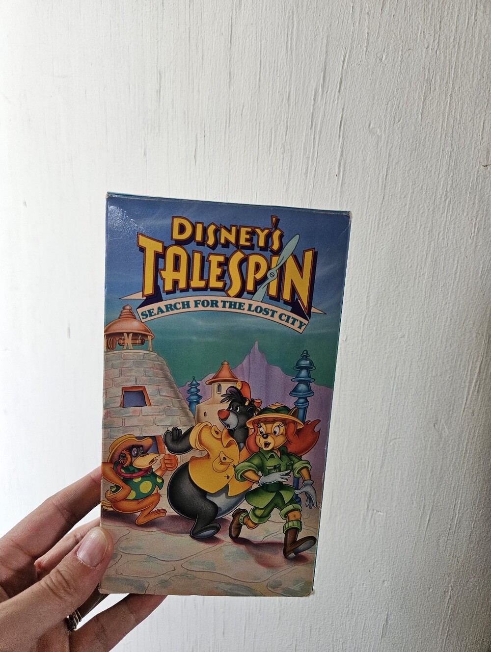 1992 Disney's Tale Spin "Search For The Lost City" VHS